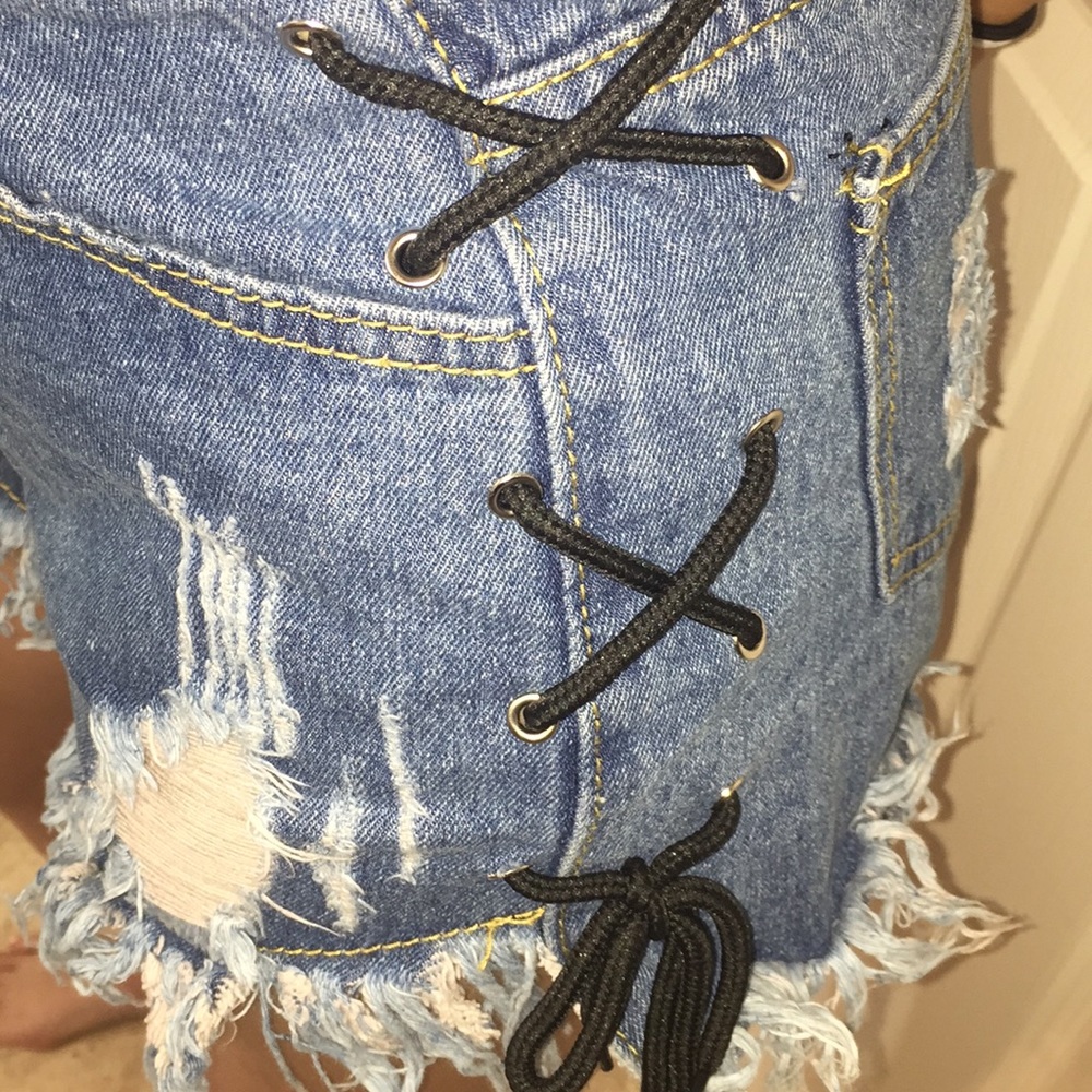 Jean shorts - Picture 4 of 4